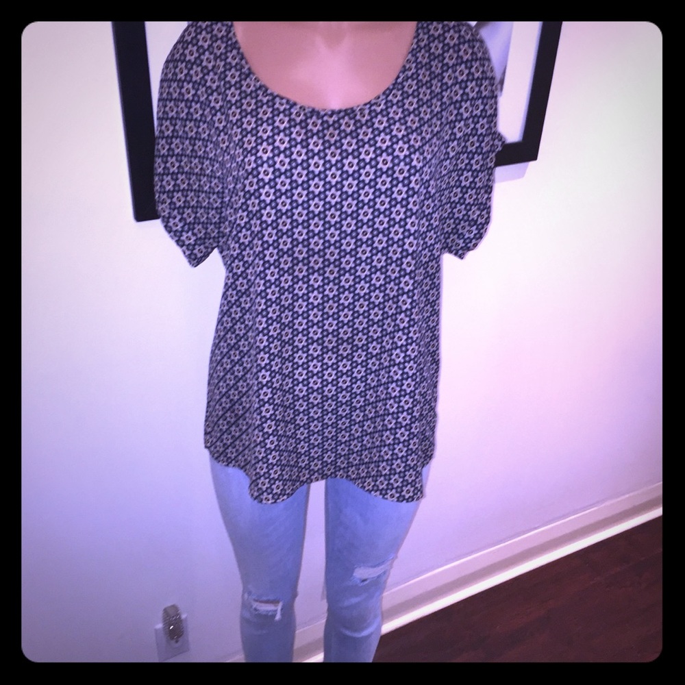 PLEIONE short sleeve blouse